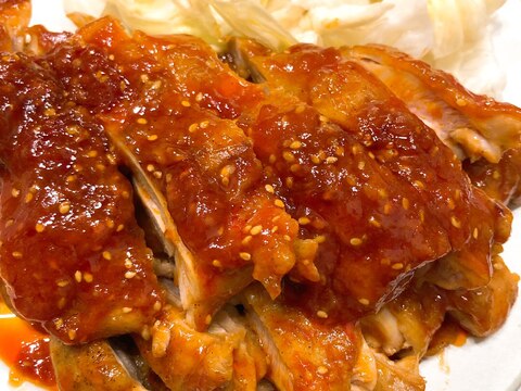 子供も一緒に食べれる甘めのヤンニョムチキン!!